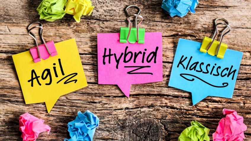 Blog article Agile projects: Hybrid approach