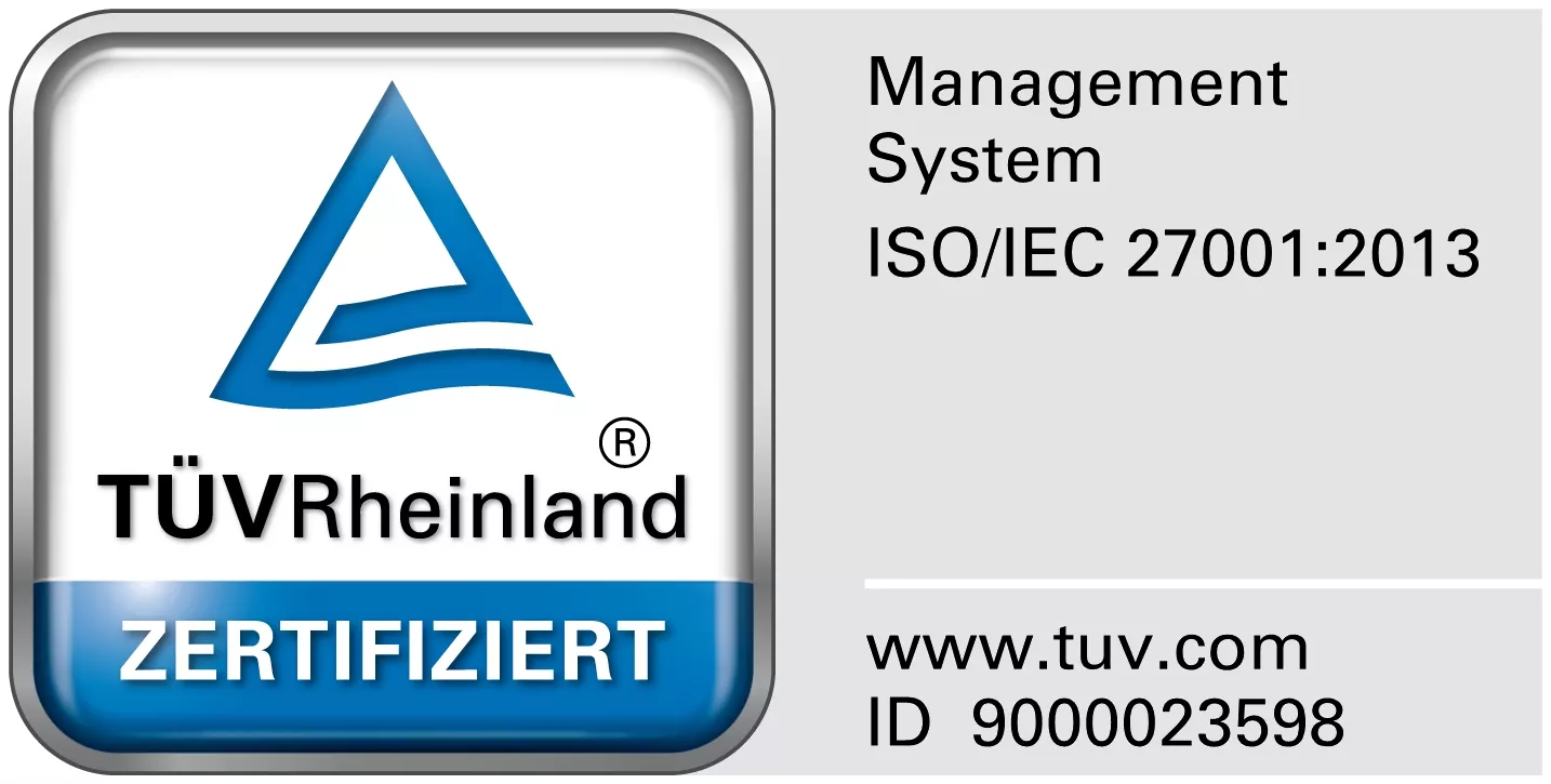 KUMAVISION è certificata ISO 27001:2013